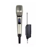 Microphone karaoké sans fil UHF Home Studio Recording for Computer Audio Professional DJ Speaker Conference Mic Recharge