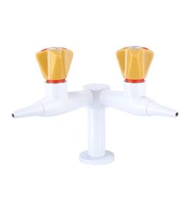 <span class=keywords><strong>Robinet</strong></span> de <span class=keywords><strong>gaz</strong></span> à 2 voies en laiton de Style Design industriel de haute qualité à deux sorties pour O2 N2 Air pour écoles hôpitaux entrepôts - Product Image 1