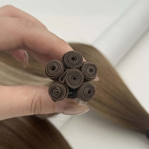 Extensiones de Cabello Humano Virgen y Natural Liso Genius Tejidas a Mano al por Mayor para Mujeres de Proveedores de Cabello en 2025 - Product Image 6