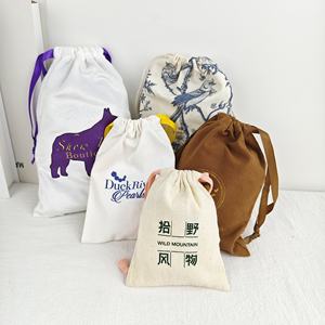 Sac à cordon de luxe personnalisé sac à cheveux sac à perruque sac à main chaussures et chapeaux emballage cadeau stockage sac à cordon - Product Image 6