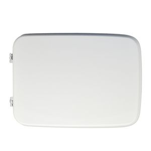 ฝาครอบโถสุขภัณฑ์สำหรับโพซซี่ จินนอริ 900 รูปทรง 8 สีขาว ยาว 50.5 ซม. กว้าง 37.5 ซม. - Product Image 1