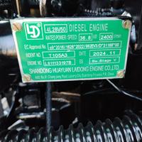 Tracteur 4x4 de 50 CV fabriqué en Chine, norme Euro 5, avec boîte de vitesses et pompe de luxe pour usage agricole