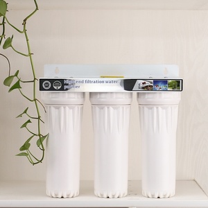 Máy lọc nước gia đình 3 cấp tùy chỉnh OEM với bộ lọc trước, chất liệu nhựa, lắp đặt dưới bồn rửa - Product Image 1