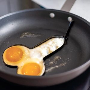 2026 Hete Verkoop Omelet Maker Penisvorm Eierstroper Pannenkoekvormen Roestvrijstalen Eierring - Product Image 4