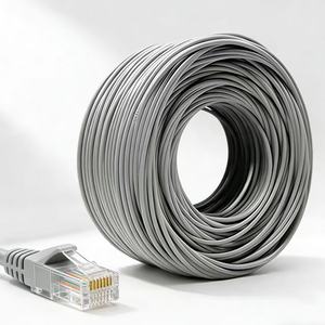 Câble <span class=keywords><strong>Ethernet</strong></span> Cat6 CCA 1000 pieds 23AWG UTP solide haute vitesse 305m 4 paires cuivre plaqué aluminium - Product Image 5