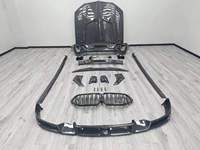 Ortuner LD Style Carbon Fiber Bodykit pour X6M F96 (2019-) Universal Fitment Comprend Front Lip Rear Diffuser Side Bumper