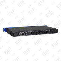 Processeur audio USB Xta DP448 4x8 canaux avec connecteurs XLR pour KTV, karaoké, diffusion en direct, contrôle du volume et fonction de sourdine