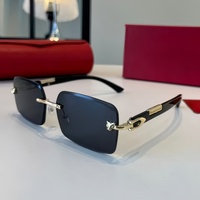 Lunettes de soleil de créateur de haute qualité, style Chrome Hearts, pour hommes et femmes, sport, protection UV400.