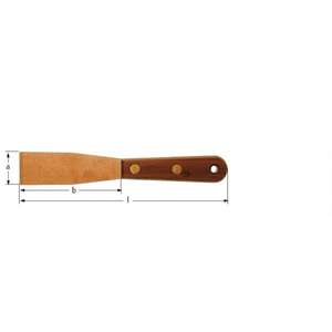 AMPCO - JD0030B Couteau à mastic, lame rigide-EAN 7630027457780 COUTEAUX, GRATTOIRS ET SPATULES - Product Image 1