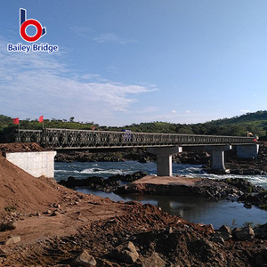 สะพานเบลีย์โครงสร้างเหล็กหนักคุณภาพดีที่สุดปี <span class=keywords><strong>2021</strong></span> พร้อมบริการเชื่อม ตัด และดัดเหล็กสำหรับทางหลวง - Product Image 2