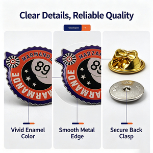 Soft Enamel Metal Badge Metal Plaque Custom Design Symbol For Event Souvenir Gift And Commemorative Collectible Ornaments - Product Image 4