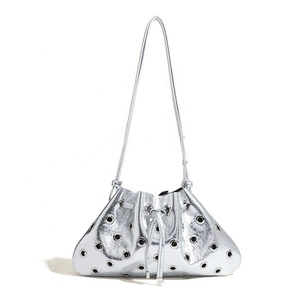Wholesale Customizable <strong>Small</strong> MOQ <strong>White</strong> Vegan Leather <strong>Small</strong> Bucket Bags Cute Crossbody Bags Women's <strong>Handbags</strong> - Product Image 1
