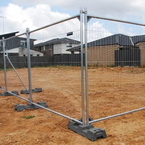 Có thể tháo rời picket 1.8x2.1m Úc tạm thời hàng rào kim loại chân hồ bơi an toàn Úc tạm thời hàng rào với chân - Product Image 1