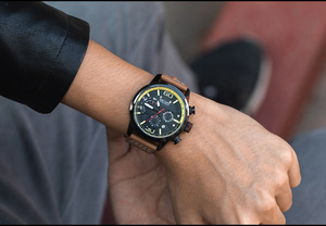 Nuevo reloj para hombre, superventas, cronógrafo multifuncional, reloj deportivo de cuarzo, esfera grande resistente al agua - Product Image 4