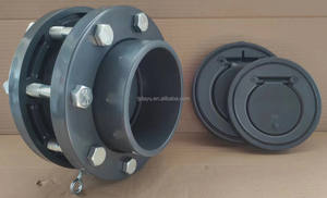 Échantillon gratuit Vente d'usine Prix bon marché Clapet anti-retour à <span class=keywords><strong>disque</strong></span> en PVC de type gaufrette 3 "à 12" pour vidange - Product Image 5