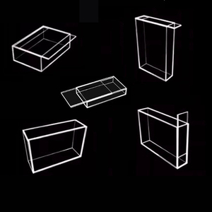 Tùy chỉnh nhà máy <span class=keywords><strong>Acrylic</strong></span> hiển thị trường hợp rõ ràng hộp Cube Organizer đứng Riser vẽ nhựa modling cắt dịch vụ tùy chỉnh màu sắc - Product Image 3