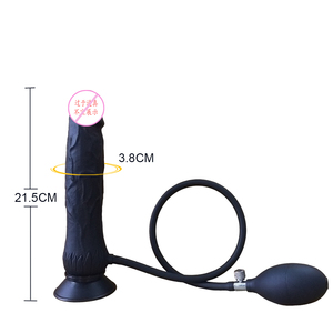 Pompa balon latihan <span class=keywords><strong>Anal</strong></span> Dildo <span class=keywords><strong>Anal</strong></span> realistis dapat diperbesar - Product Image 2