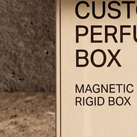 Scatola Regalo Personalizzata Bianca per Fragranze e Scatola Magnetica per Profumi con Confezione in Carta per Collezione di Profumi