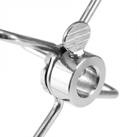 Broche de rôtisserie pour barbecue, acier inoxydable 304 de qualité alimentaire, griffes rotatives pour four, broche pour poulet, fourchette électrique pour barbecue