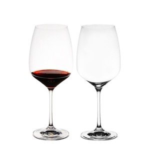 Crystalux <b>Wine</b> Glasses Set 301-400ml Bell Shape Stemmed <b>Goblets</b> For Presents - Product Image 4
