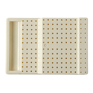 Porta Frese Dentali 168 Fori Scatola Organizer in Plastica ABS con Coperchio Trasparente per Gambo FG RA - Product Image 6