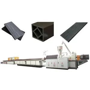 WPC Co-Extrusion Decking Boden Wand verkleidung Panel Herstellung Produktions maschine