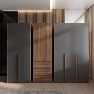 2020卧室家具4门中国制造商衣柜壁橱