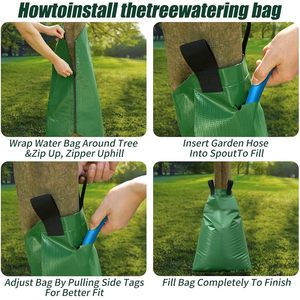 Herramienta automática de <span class=keywords><strong>riego</strong></span> de jardín de plástico de 20 galones, bolsa de liberación lenta para jardín doméstico, bolsa de <span class=keywords><strong>riego</strong></span> y <span class=keywords><strong>riego</strong></span> <span class=keywords><strong>por</strong></span> <span class=keywords><strong>goteo</strong></span> - Product Image 2