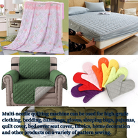 Machine à matelasser automatique informatisée, machine à broder à ultrasons pour motifs de matelassage, machine à coudre pour vêtements, matelas et couettes