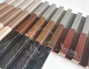 Panel de pared a cuadros y rayas de madera maciza personalizado, paneles de pared de ladrillo para circulares de madera interiores para sala de estar, dormitorio y cocina - Product Image 5