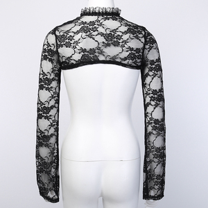 <span class=keywords><strong>Chaqueta</strong></span> corta <span class=keywords><strong>de</strong></span> encaje Steampunk para mujer, Tops sexys Vintage <span class=keywords><strong>de</strong></span> manga larga para <span class=keywords><strong>Bolero</strong></span>, ropa <span class=keywords><strong>de</strong></span> calle gótica, Tops elegantes <span class=keywords><strong>de</strong></span> <span class=keywords><strong>fiesta</strong></span> - Product Image 2
