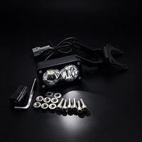 Baja Light Plug & Play Motorcycle LED Light 3PIN Yellow Connector Universal Mount IP67 Waterproof Off Road ATV Dirt Bike