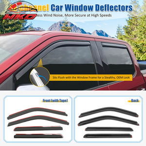 Viseras para Ventanas Laterales para Ford F150 17-25 F250-F450 Superduty Crew Cab 15-25 - Product Image 2