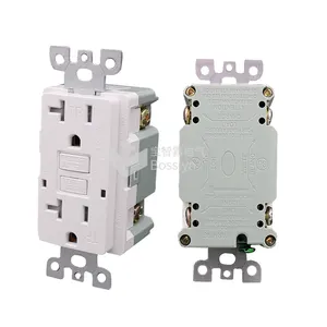 GFCI Outlet 20 Amp, UL Listed, LED Indicator, Tamper-Resistant Receptacle