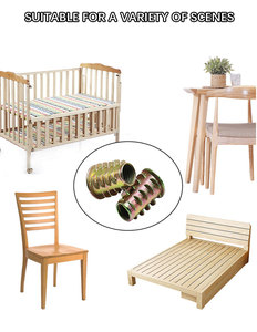 ZhiJia Manufacturer Wholesale Carbon Steel Zinc Plated High Strength DIN 6921 7340 Tubular Rivets <b>Wood</b> Screw Nuts Hex Thread - Product Image 4