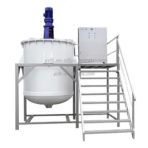 Fabriek Aangepaste Pvc Pph Vloeibare Wassen Mengtank Opslagtank Met Agitator Chemisch Materiaal Mengmachine