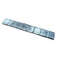 Poids d'équilibrage de roue en métal rectangulaire 1/4 OZ Fe pour réparation et remplacement de pneus, contrepoids de roue automobile