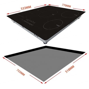 Cocina de Inducción Moderna de Diseño Delgado con 5 Quemadores de Alta Potencia para Instalación en Encimeras de Cocina de Lujo para Hogares - Product Image 6