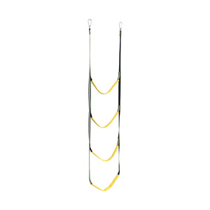 Autonomy Inflatable <b>Boat</b> Ladder Nylon Webbing Stainless Steel <b>Hooks</b> Folding Hanging Ladder For <b>Boats</b> Yacht Side Access - Product Image 1