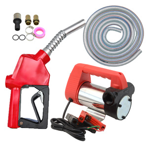 Vehicle <b>Battery</b> Motor Low Oil <b>Pump</b> 12V/24V Gasoline/Diesel Transfer 50L/min 300W - Product Image 1