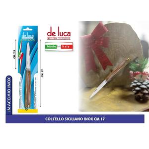 Cuchillo siciliano de acero inoxidable de 17 cm - Product Image 1