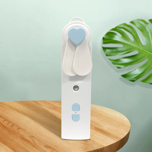 Brumisateur d'hydratation du visage multifonctionnel 2023, vaporisateur électrique Nano Face <span class=keywords><strong>Mister</strong></span> <span class=keywords><strong>2</strong></span> en 1 ventilateur usb avec vaporisateur d'eau faciale pour voyage - Product Image 5