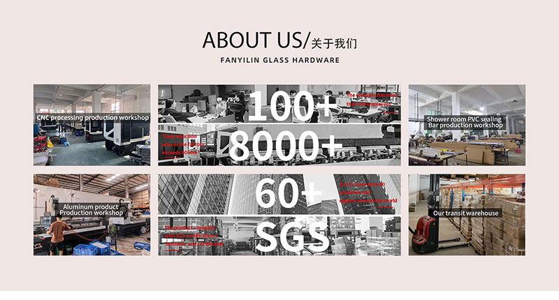 shower glass door hinge