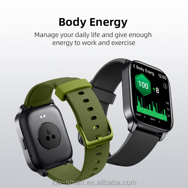 Damen Pink IP68 Wasserdichte Smart Watch Benutzer definierte Logo