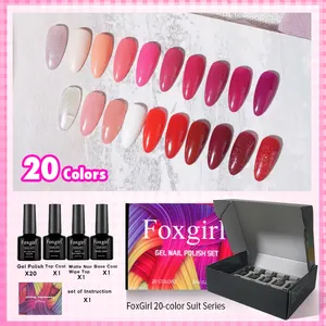 R S Conjunto de esmalte UV Gel para unhas de alta qualidade Gel Polonês Fabricante Magnifique Foxgirl Kit de esmalte Gel