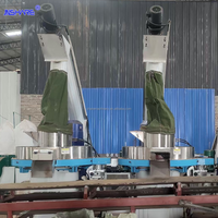 Machine à granulés de bois 132KW 1,5-2T/H, pour la fabrication de granulés de biomasse à partir de sciure de bois et de coques de riz