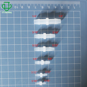 Conector Recto de Dos Vías de Plástico PP para Tuberías JU, Adaptador Redondo de 116-12 Pulgadas para Accesorios de Tuberías de Agua y Gas - Product Image 2