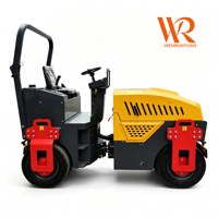 Compacteur routier à roues vibrantes à double tambour de 6 tonnes à vendre