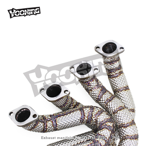 OEM Heat Shield Stainless Steel Free Flow Exhaust Pipe for Ferrari 360 F360 3.6L 2003-2005 Exhaust Manifold Header - Product Image 6