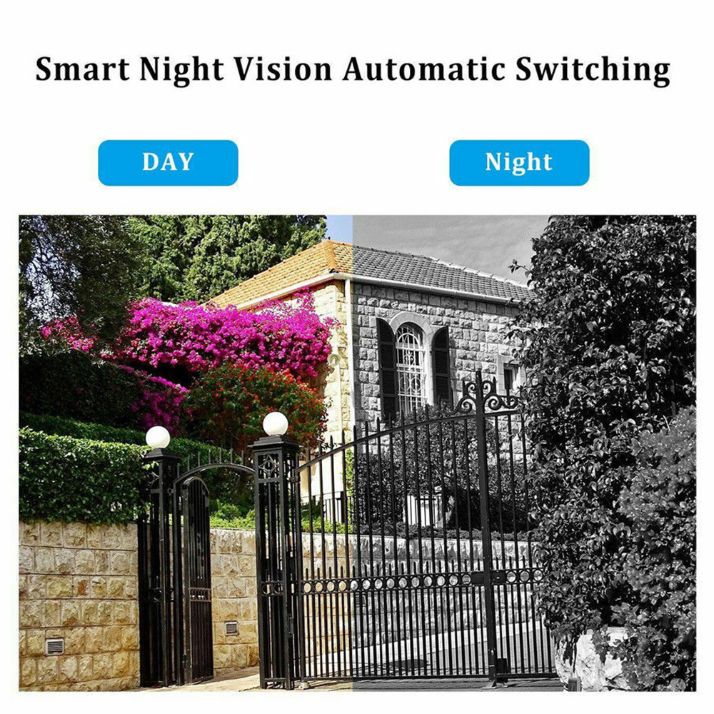 TUYA Smart WiFi Video Doorbell Camera, 1080P HD Wireless Doorbell with Two-Way Audio, Night Vision, Motion Detection & App Control - View 6
